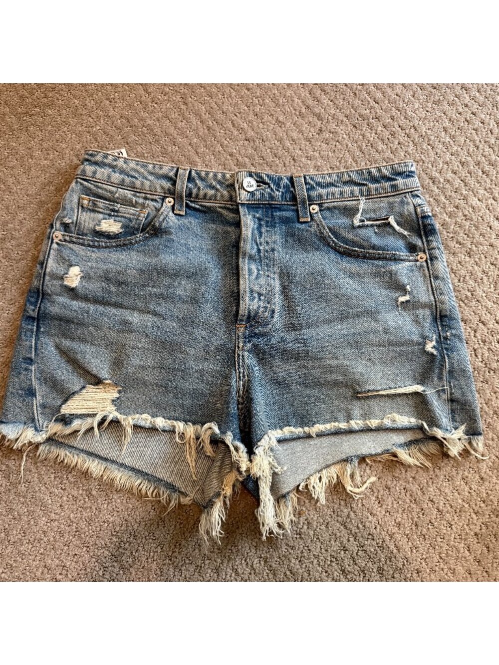 Le Jean By Charlie Gay Adele Shorts Size 28 - Picture 3 of 13